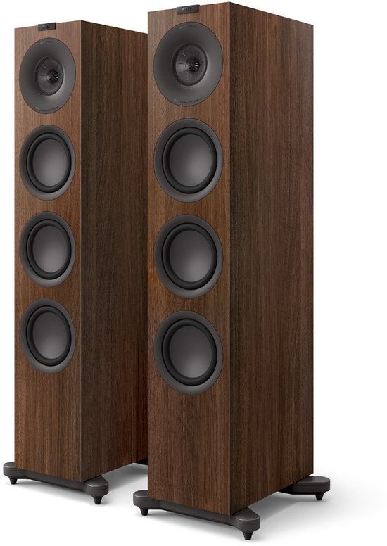 KEF Q11 Meta - Vloerstaande Speaker - Walnoot