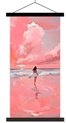 Zee - Vrouw - Surfplank