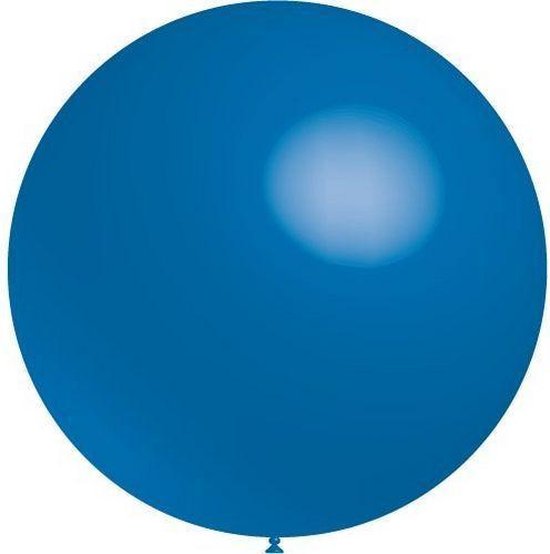 Blauwe Reuze Ballon 60cm