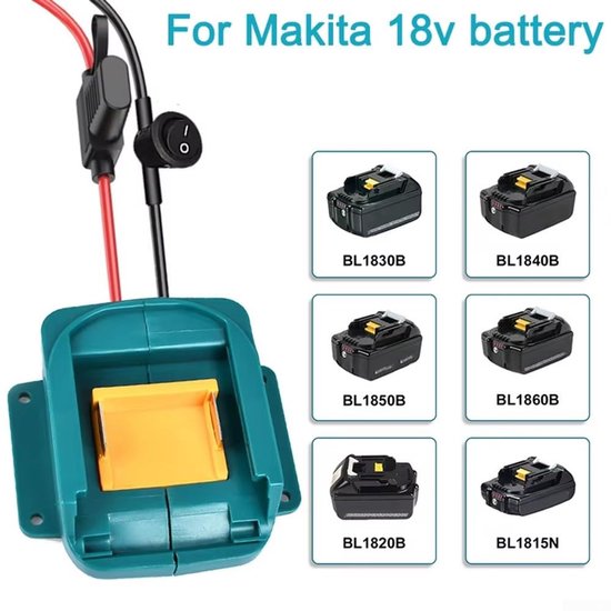 Geschikt voor Ontstekingsadapter, startkabel voor accu, ideaal voor 18V lithium-accu's - snelle en efficiënte powerkit van DeWalt — afbeelding 2