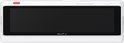 Wit Eufy E10 smart display, horizontale weergave.