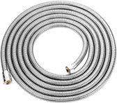 Zèbre doucheslang, PVC-kunststof, 1,5 m, verchroomd