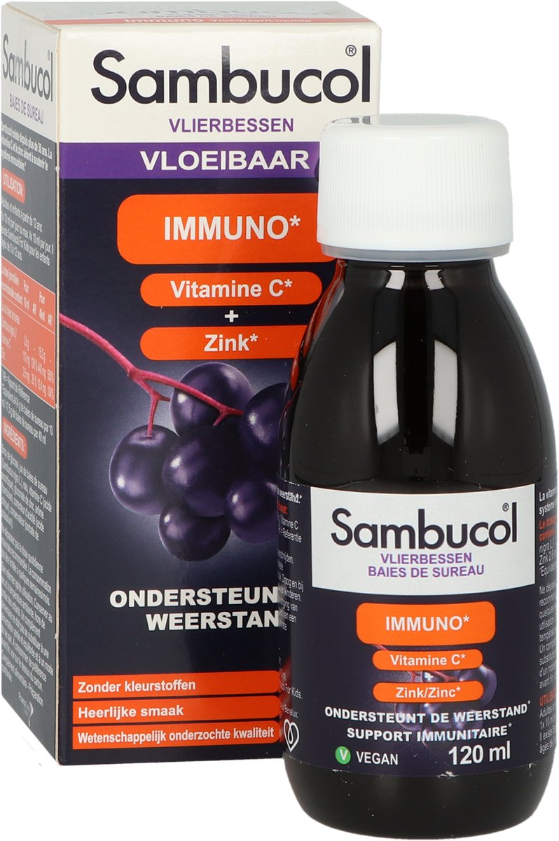 Goedkoopste Sambucol Immuno 120 Milliliter