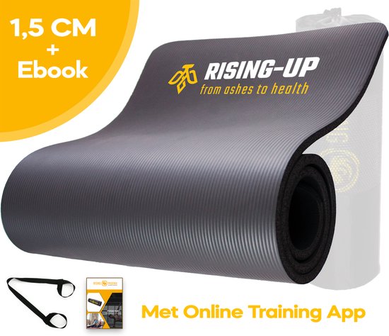 RP Fitness Mat Yoga Mat 1,5 cm Sport Fitnessmat Anti Slip
