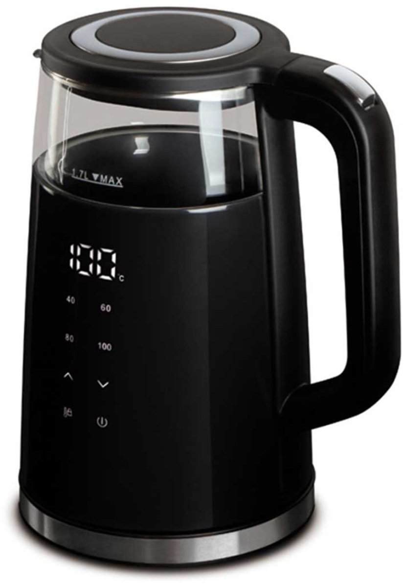 Elektrische waterkoker 1,7L Berlinger Haus BH-9476 Mat Zwart