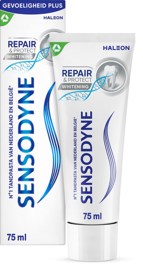 Sensodyne Repair & Protect Whitening – Tandpasta – Gevoelige tanden – Multipack – 4 x 75 ml