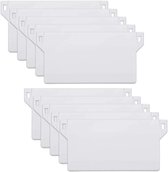 Poids pour stores verticaux 89 mm - Pièces de rechange pour poids inférieurs et lames - Wit (10) - 89 mm