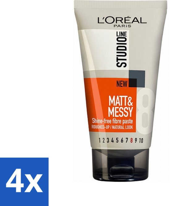 L'Oréal Paris - Studio Line Matt & Messy - Gel Crème - Normale Fixatie ...
