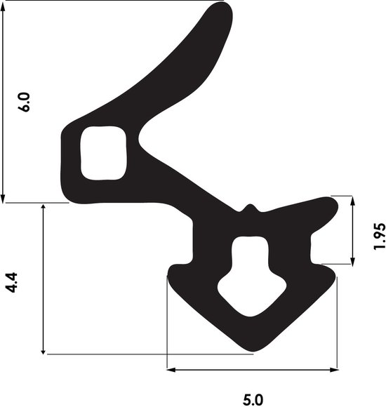 DQ-PP S-900 LB raamafdichting, zwarter rubberen afdichtingstape, kunststof afdichtingen, aluminium profielafdichting, voor pvc ramen en deuren, 20 m DQ-PP S-900 LB raamafdichting, zwarter rubberen afdichtingstape, kunststof afdichtingen, aluminium profielafdichting, voor pvc ramen en deuren, 20 m