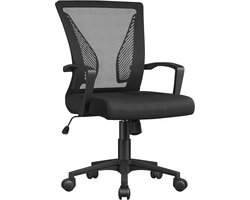 Ergonomische bureaustoel met verstelbare hoogte en comfortabele rugleuning