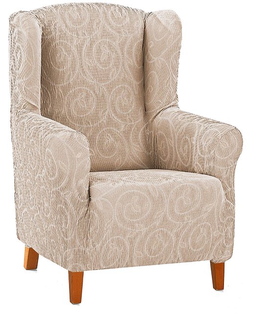 Martina Home Emilia Sessel Relax Hülle, Gold, Jacquard-Stoff, Elastisch, Maschinenwaschbar, Für Sessel Bis 90x110 Cm