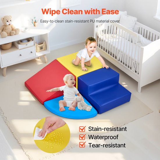 MAMOI® Triangle descalade Interieur pour Enfant, Mur Escalade intérieur