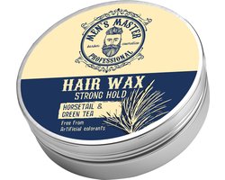 Men’s Master Strong Hold Hair Wax – Haarwax Extra Sterk – Natuurlijk Product – 100ml