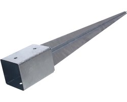 NAJDER Inrij-grondkoker 90 x 90/750 mm Paalsteun Inrij-grondkoker Grondkoker Gedreven thermisch verzinkt Verzinkt (90 x 90/750 mm)