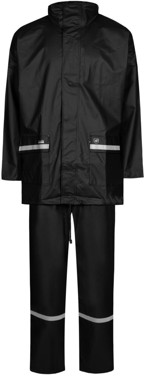 Zwart regenpak van Lyngsøe Rainwear S