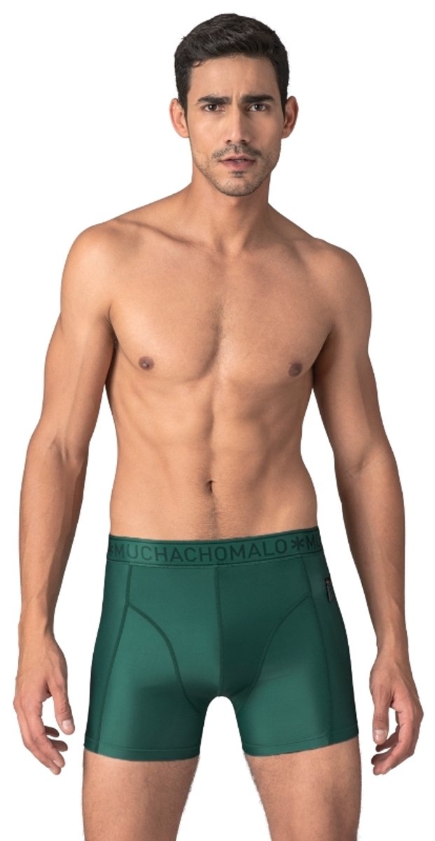 Muchachomalo Heren Thight Zwembroek - 1 Pack - Groen - Mannen Zwembroek — afbeelding 5