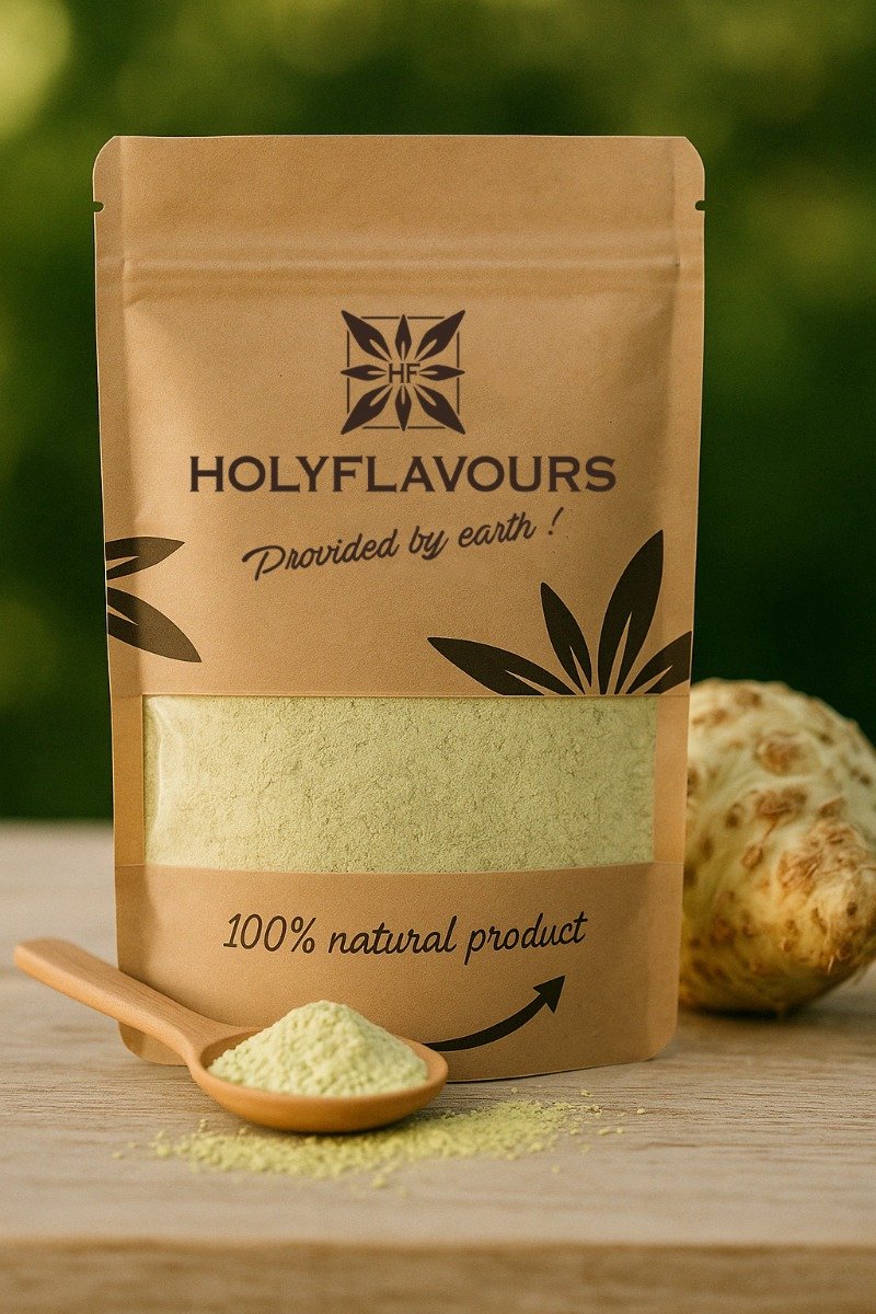 Knolselderij Poeder - 100 gram - Holyflavours