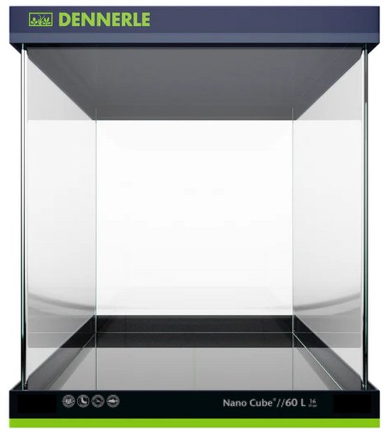 Dennerle Nano Cube 60L Glazen Aquarium