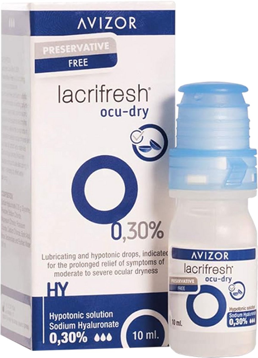 Lacrifresh ocu-dry 0,3% - oogdruppels - 10ml