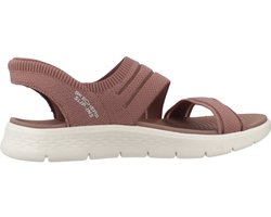 Skechers Slip-ins Go Walk Flex Zandal-Enticing - Dames Sandalen - Bruin