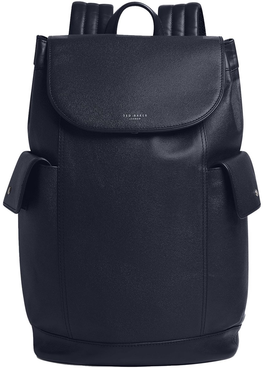 Ted Baker Laptop rugzak Rugzak met laptopvak Kaileb Webbing Backpack Navy Donkerblauw