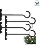 JMORCO Stalen kabel, 4 stuks, haken voor draadkabel, verstelbaar touw, fotolijst, haken voor het ophangen van het frame, draad, galerij, tentoonstellingskabel (0,5 m
