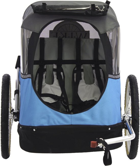 Tiggo VS 50201-02 T Kinderaanhanger, fietsaanhanger, kinderfietskar, groen