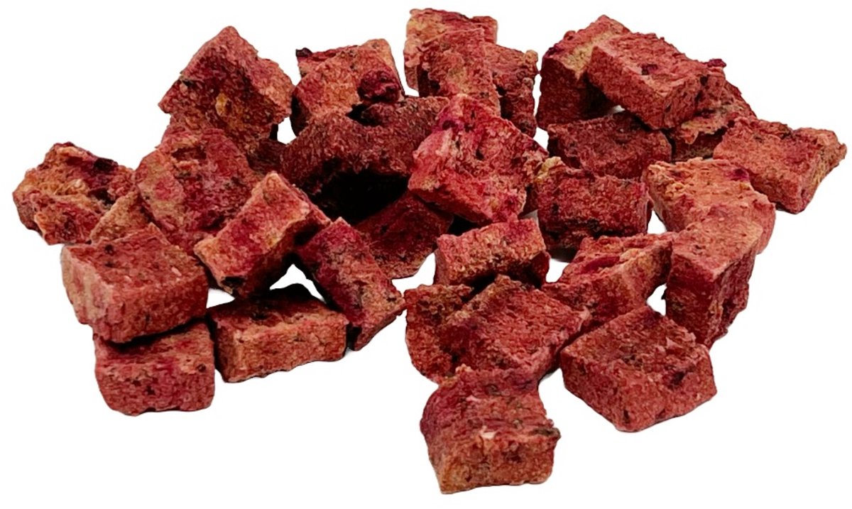 Natupur Vega Power Bites – Trainer Blokjes met Rode Biet & Cranberry 1000 g - Hondensnack