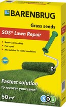 Barenbrug graszaad 1 kg voor 50 m² - herstelgazon SOS Lawn Repair gecoat