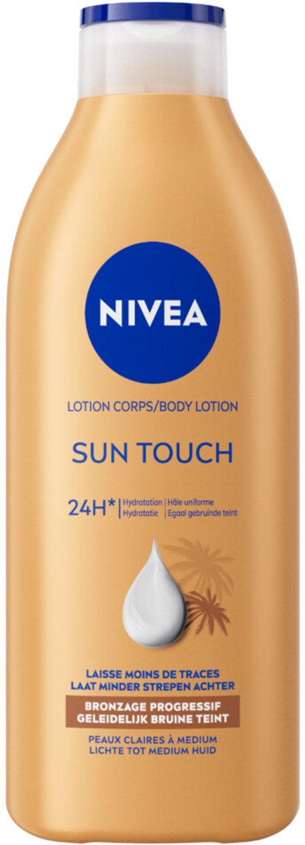 NIVEA Bronze Effect Lichte Huid - 6 x 400 ml - Voordeelverpakking