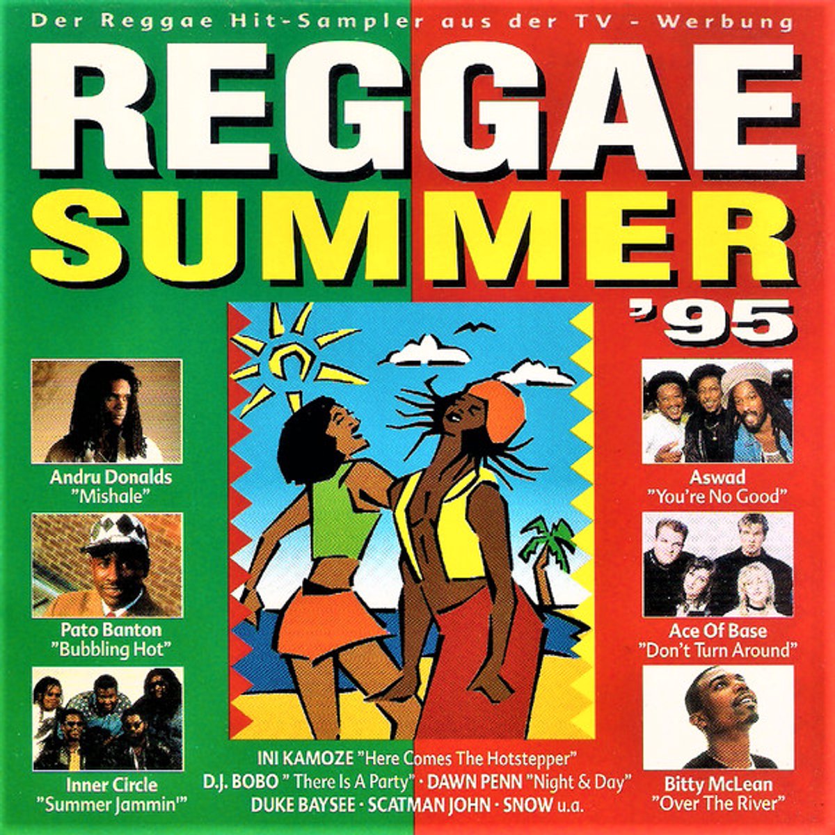 Reggae Summer 95 : Andru Donalds, inner Circle, Aswad, Ace CD