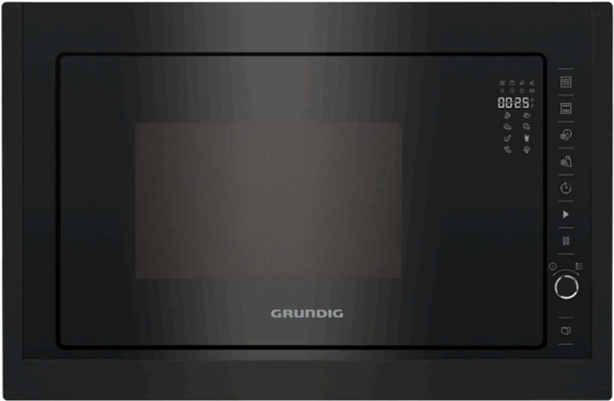 Grundig GMI11311DX magnetron Zwart Grill-magnetron Ingebouwd 25 l 1450 W