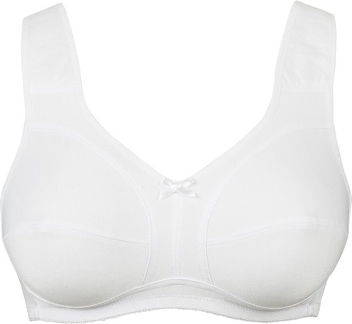 Naturana - Soft bh met gewatteerde bandjes - 86136 - Wit - 105B
