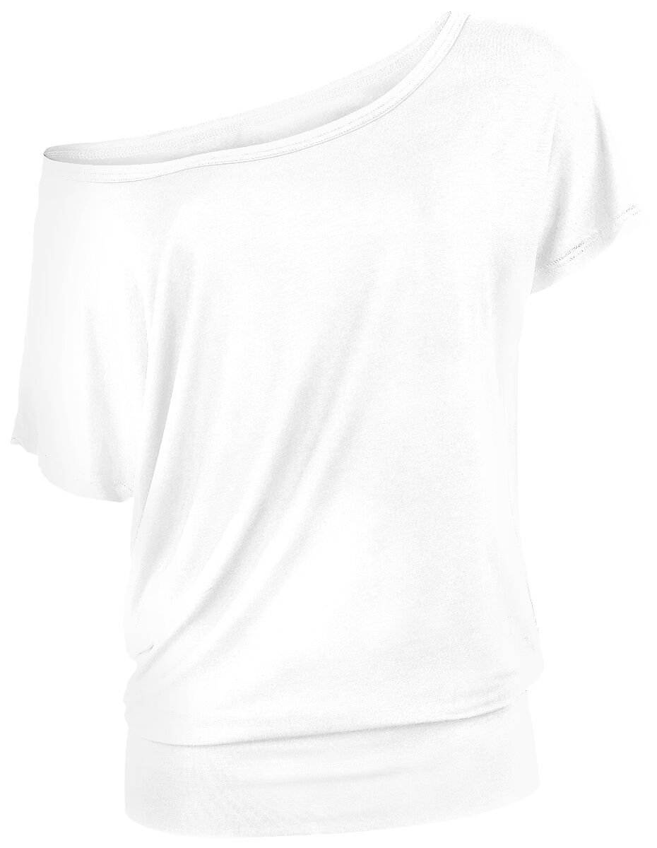 R.E.D. Rock-Engineered Design Wit los T-shirt - Dames - 4XL