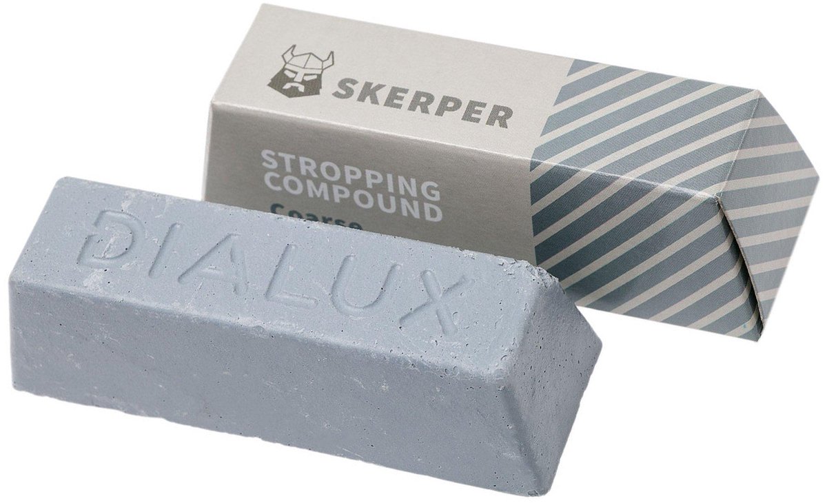 Skerper Stropping Compound STC004 Polijstblok Grof, Grijs