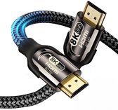 DINTO® HDMI Kabel 2.1 - 4K + 8K Ultra HD - 1.5 meter - HDMI naar HDMI