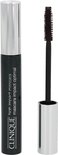 Donkergroene Clinique High Impact Mascara met zilveren dop, borsteltje is uit de huls.