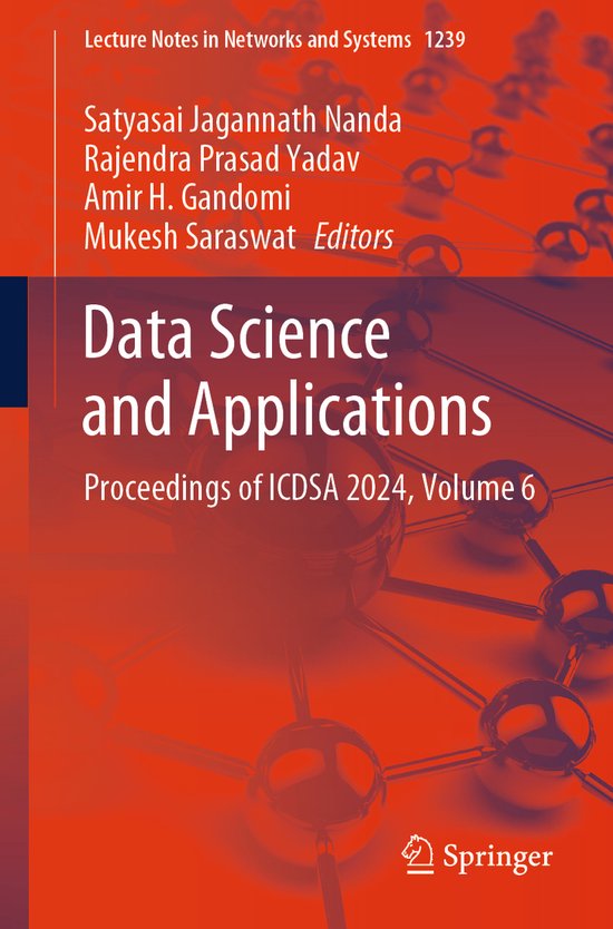 Lecture Notes in Networks and Systems1239- Data Science and  ... - cover