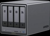 Bol.com UGREEN NASync DXP4800 Plus - NAS-server - 4 bays - Intel Pentium Gold 8505 5-Core - 8 BG DDR5 - Max. 112TB - M.2 SATA - ... aanbieding