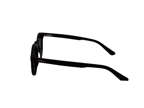 Bèlfort Regal View Zonnebril Wintersport - Heren - Ovaal - Gepolariseerd UV400 - Volledig Omrand Klassiek Design - Zwart - Normale Pasvorm - Vierkant / Ovaal Gezicht - Inclusief Luxe Opberg Case van Merkloos — afbeelding 3