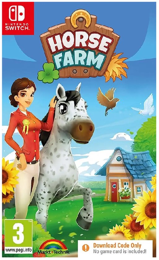 Nintendo Switch Horse Farm - Code in Box