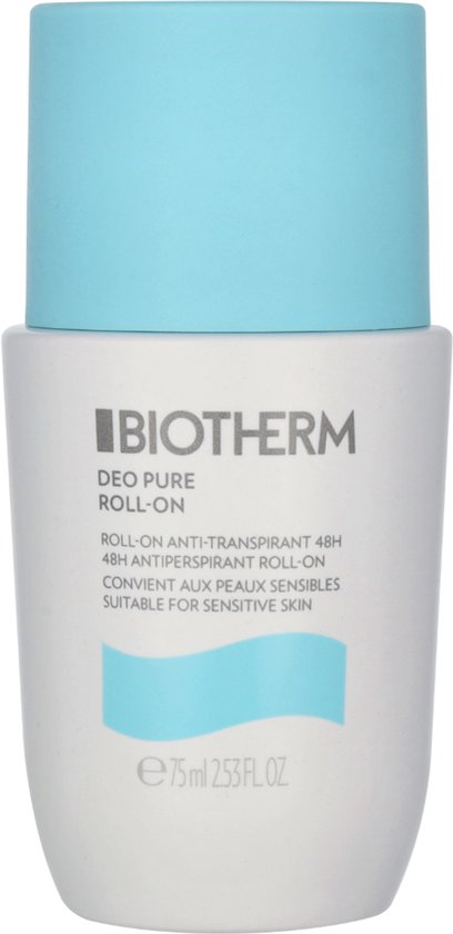 Biotherm Deo Pure Deodorant - Roll-on Deodorant - Frisse Textuur - 48H Anti-Transpirant - Unisex Deodorant - 75ml