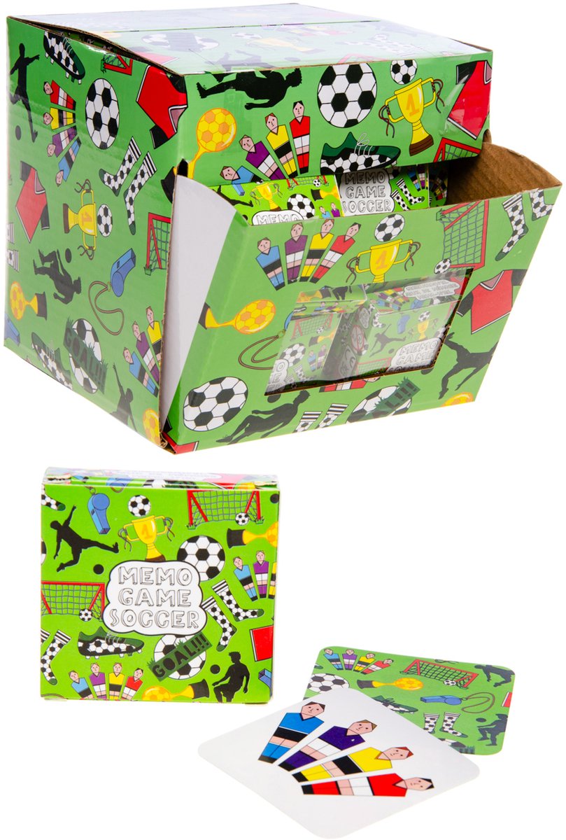 Duckiez mini memo game 28 kaartjes voetbal - 1 stuk