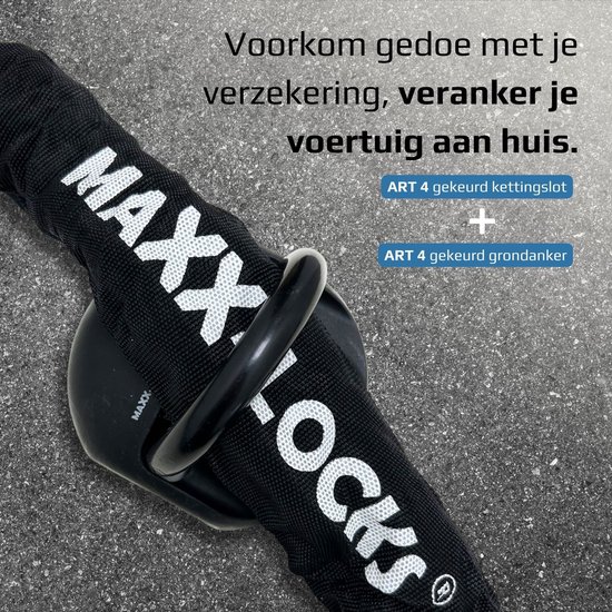 Maxx-Locks Tirau Art 4 Motorslot/Scooterslot - Inclusief Slot Spray