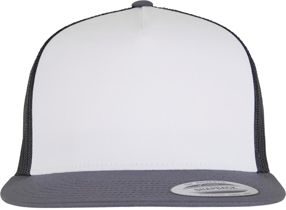 Flexfit - Classic Trucker pet - Blauw/Wit