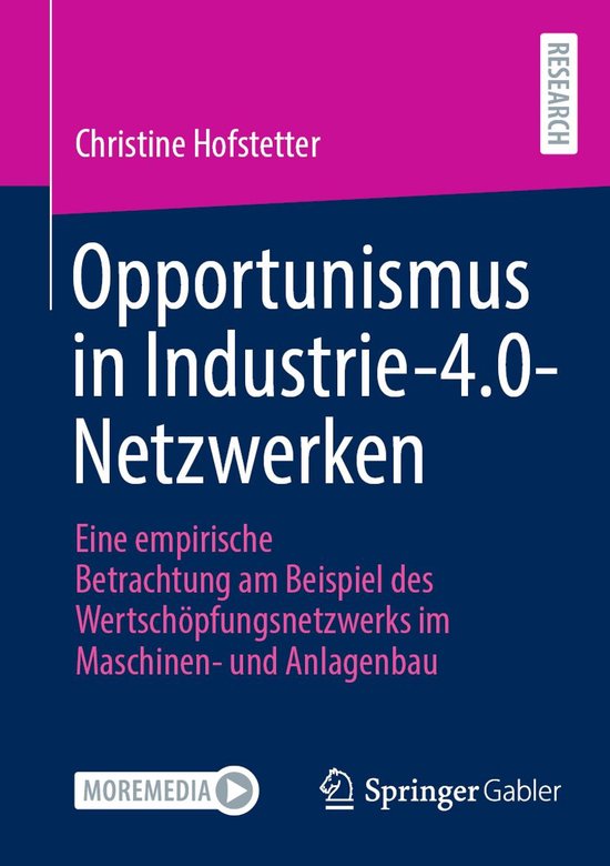 Business and Economics (German Language) - Opportunismus in  ... - cover