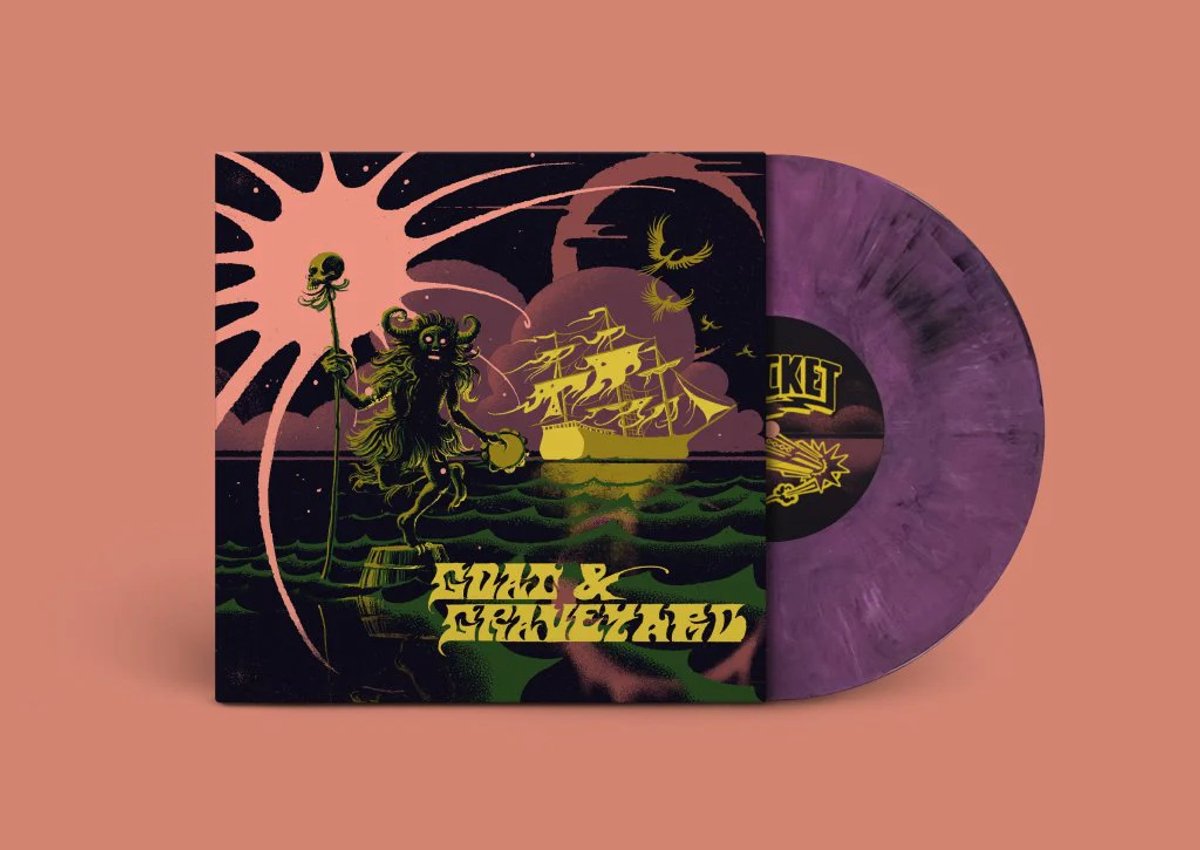 Goat & Graveyard - Ship of Fools/Light As a Feather (RSD2025 Purple Marble 7 Inch)
