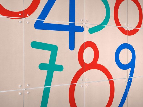 IXXI Tellen, Gozde - 100 x 140 cm - Gratis ophangtool - Grote wanddecoratie en posters Kinderkamer, Studeerkamer, Educatief