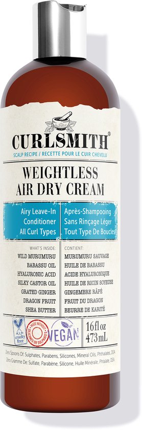 CURLSMITH - WEIGHTLESS AIR DRY CREAM 473ML