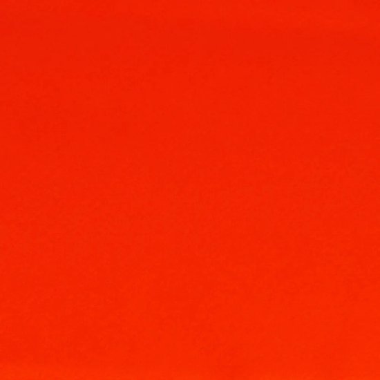Oranje vilten lap van 30 cm x 20 cm.
